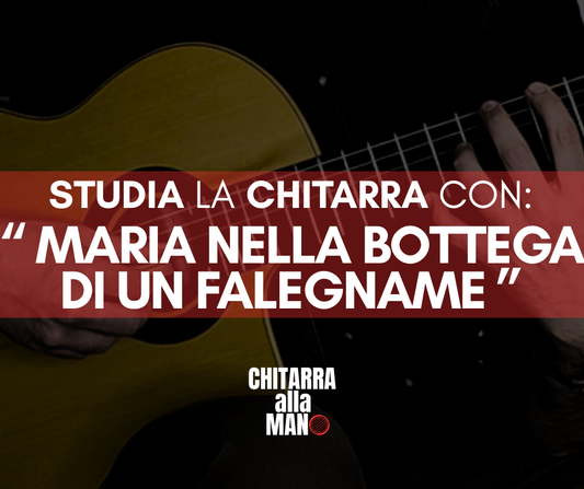 Maria nella bottega di un falegname - Fabrizio De André