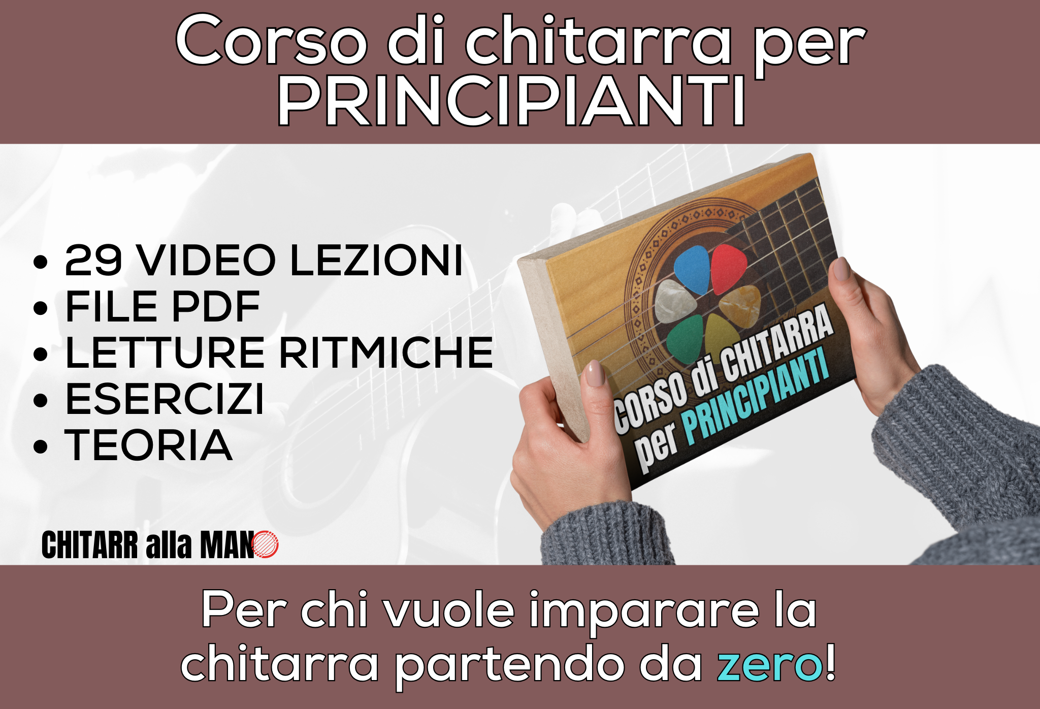 Corso di chitarra online per principianti - Impara da zero – Chitarra ...