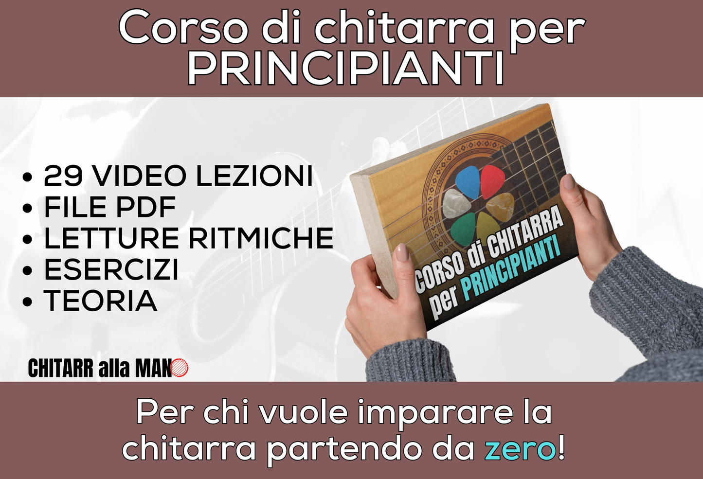 Corso di chitarra per principianti - Impara da zero