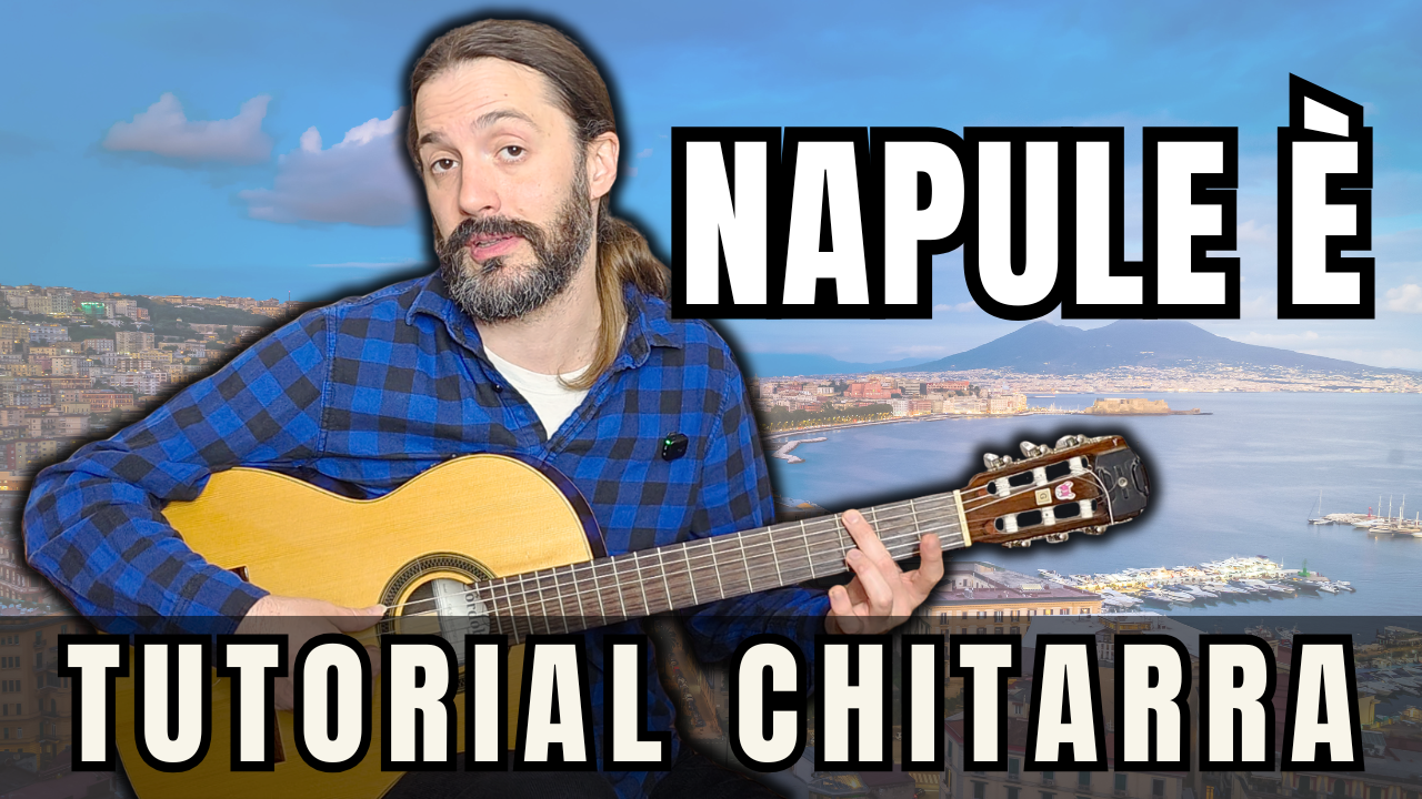 Napule è - Pino Daniele | Tutorial di Chitarra