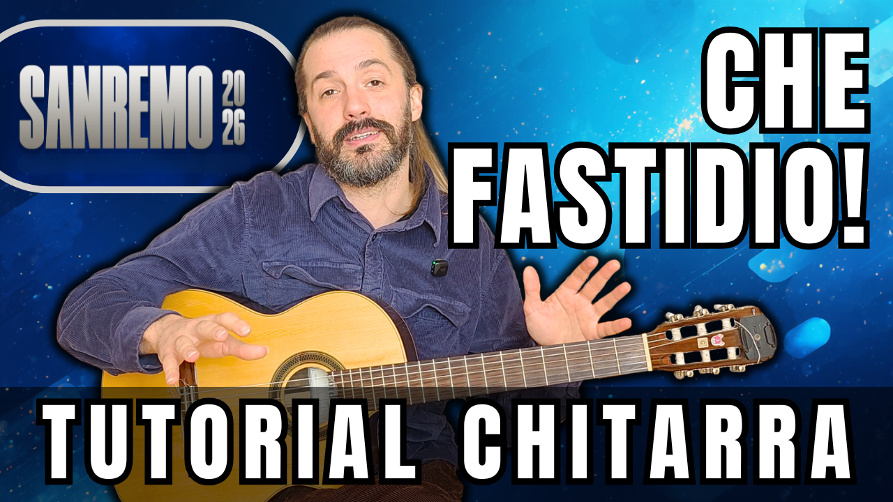Che fastidio! - Ditonellapiaga | Tutorial di Chitarra