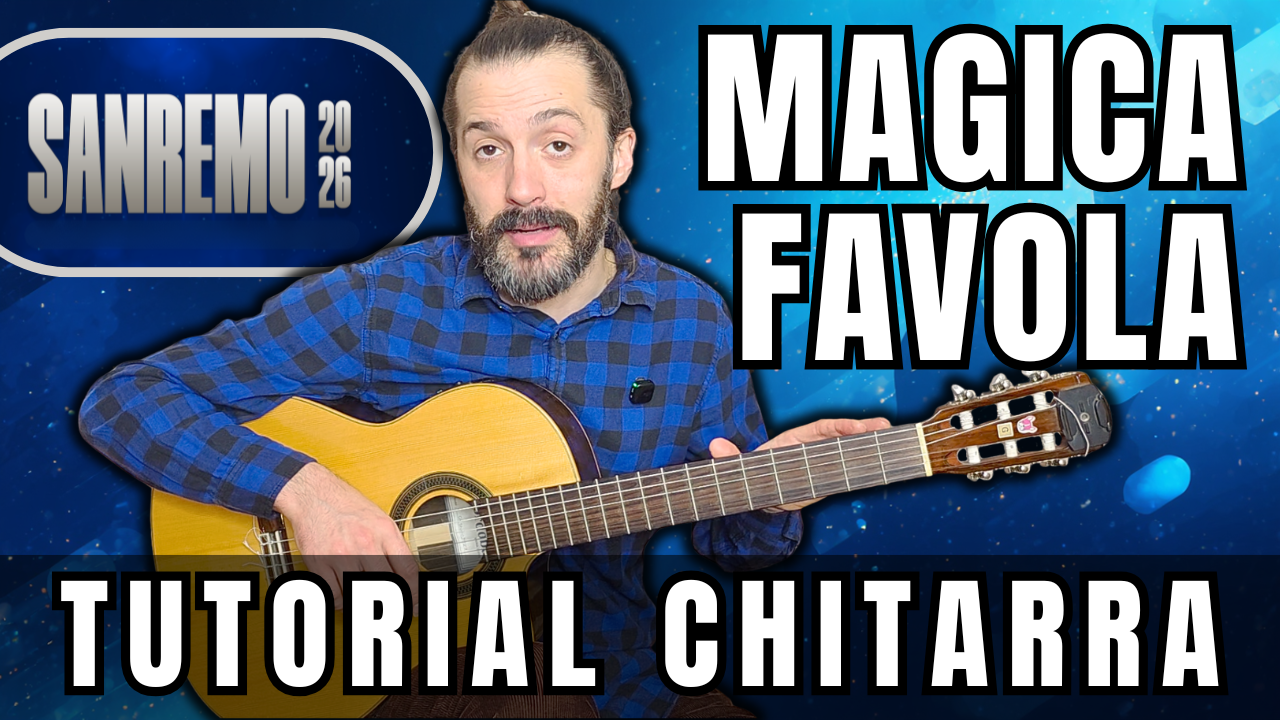 Magica Favola - Arisa | Tutorial di Chitarra