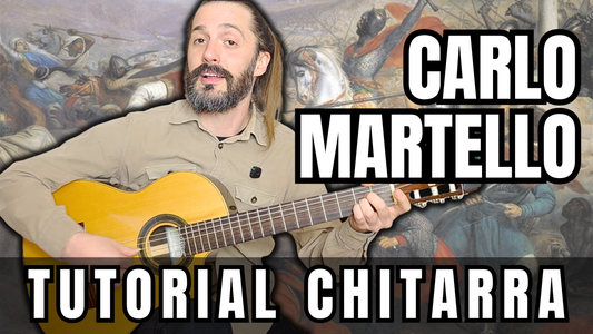 Carlo Martello ritorna dalla battaglia di Poitiers - Fabrizio De André | Tutorial di Chitarra