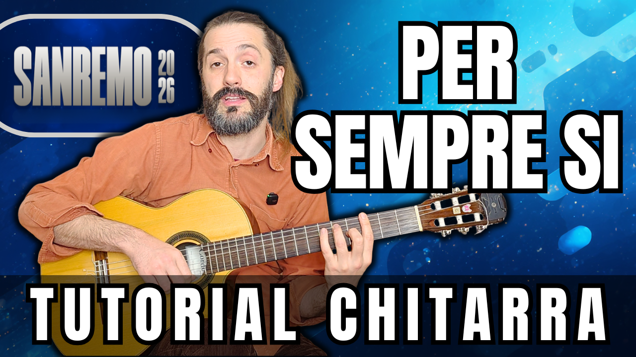 Per sempre si - Sal Da Vinci | Tutorial di Chitarra