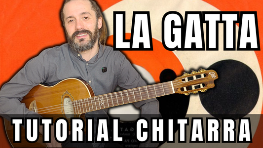 La Gatta - Gino Paoli | Tutorial di Chitarra