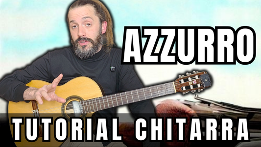 Azzurro - Adriano Celentano | Tutorial di Chitarra