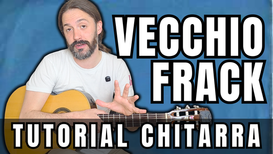 Vecchio Frack - Domenico Modugno | Tutorial di Chitarra