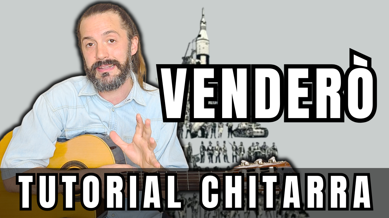 Venderò - Edoardo Bennato | Tutorial di Chitarra